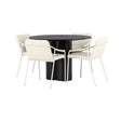 Olivia spisebord + Tvist spisestoler / Venture Design Spisegruppe