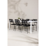 Break spisebord + Lindos Lenestol Venture Design Spisegruppe