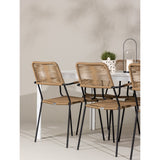 Break spisebord + Lindos Lenestol Venture Design Spisegruppe