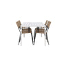 Break spisebord + Lindos Lenestol Venture Design Spisegruppe