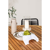 Tucumán spisebord Akasia ø120 + Lindos Venture Design Spisegruppe