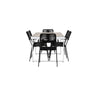 Merlo spisebord + Lindos lenestol Venture Design Spisegruppe