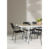 Merlo spisebord + Lindos lenestol Venture Design Spisegruppe