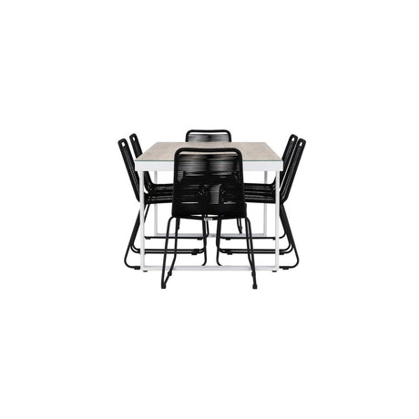 Merlo spisebord + Lindos Venture Design Spisegruppe