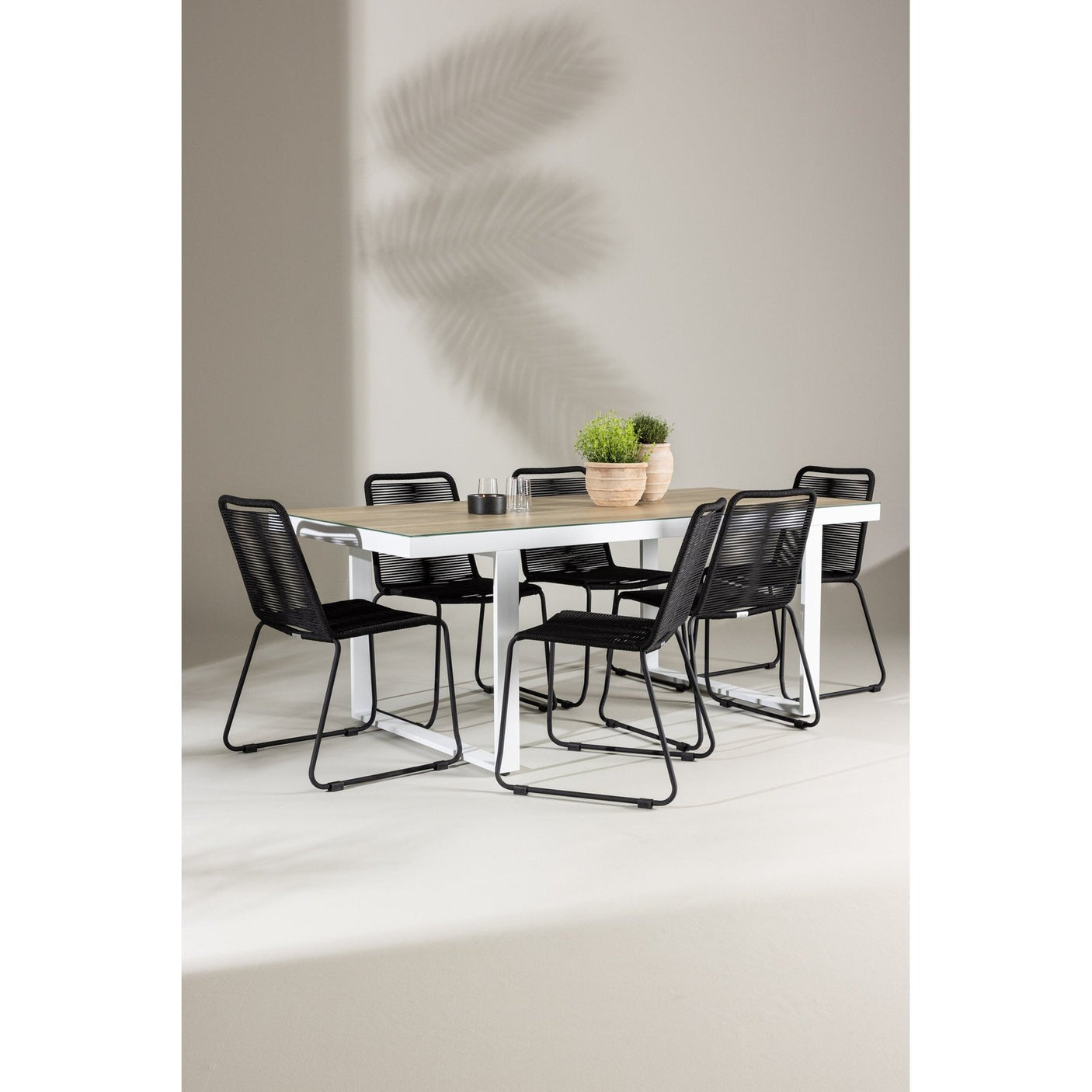 Merlo spisebord + Lindos Venture Design Spisegruppe