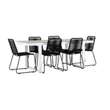 Merlo spisebord + Lindos Venture Design Spisegruppe