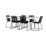 Merlo spisebord + Lindos Venture Design Spisegruppe
