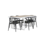 Merlo spisebord + Stina spisestoler / Venture Design Spisegruppe