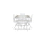 Merlo spisebord + Alina spisestoler Venture Design Spisegruppe