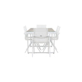 Merlo spisebord + Alina spisestoler Venture Design Spisegruppe
