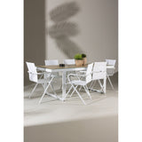 Merlo spisebord + Alina spisestoler Venture Design Spisegruppe