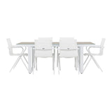 Merlo spisebord + Alina spisestoler Venture Design Spisegruppe
