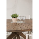 Rosario spisebord- Ø140 + Copacabana Venture Design Spisegruppe