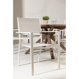 Rosario spisebord- Ø140 + Copacabana Venture Design Spisegruppe
