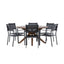 Rosario Rund Dining Set Venture Design Spisegruppe
