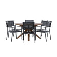 Rosario Rund Dining Set Venture Design Spisegruppe