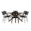 Rosario Rund Dining Set Venture Design Spisegruppe