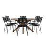 Rosario Rund Dining Set Venture Design Spisegruppe