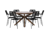 Rosario Rund Dining Set Venture Design Spisegruppe