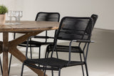 Rosario Rund Dining Set Venture Design Spisegruppe