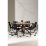 Rosario spisebord- Ø140 + Lindos Venture Design Spisegruppe