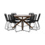 Rosario spisebord- Ø140 + Lindos Venture Design Spisegruppe