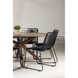 Rosario spisebord- Ø140 + Lindos Venture Design Spisegruppe