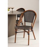 Santa Fe Spisebord ø120 Roasty +Guarda Caféstol Venture Design Spisegruppe