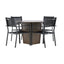 Santa Fe spisebord ø120 Roasty + Copacabana Venture Design Spisegruppe