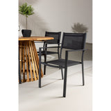 Lerret Spisebord Rundtø110**75 + Copacabana Venture Design Spisegruppe