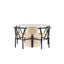 Lanzo Dining Table with Alfons Dining Chair Venture Design Spisegruppe