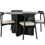 Tabell Tyresö med Stol Ven Venture Design Rundt spisesett