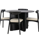 Tabell Tyresö med Stol Ven Venture Design Rundt spisesett