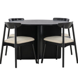 Tabell Tyresö med Stol Ven Venture Design Rundt spisesett