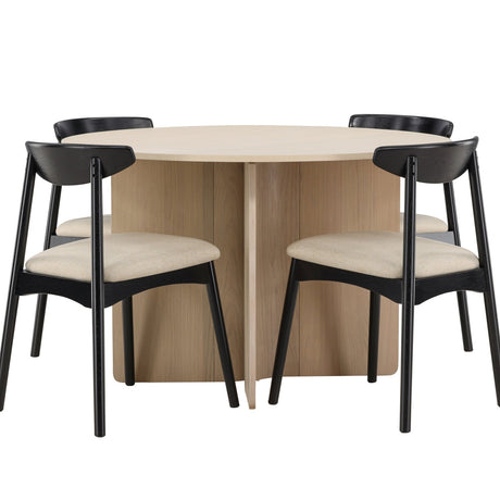 Tabell Tyresö med Stol Ven Venture Design Rundt spisesett