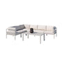 Copacabana Sofa Set 3+3 Venture Design Loungegruppe