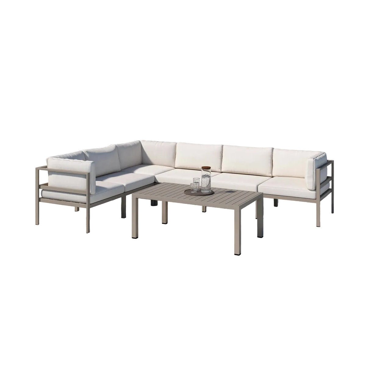Copacabana Sofa Set 3+3 Venture Design Loungegruppe