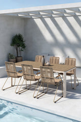 Etna Dining Set with Chairs Bois Venture Design Spisegruppe