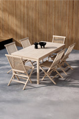 Kenya Dining Set with Chairs Kenya Venture Design Spisegruppe