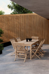 Kenya Dining Set with Chairs Kenya Venture Design Spisegruppe