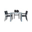 Capo Dining Set with Chairs Copacabana Venture Design Spisegruppe