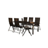 Giardini Dining Set with Chairs Levanzo Venture Design Spisegruppe