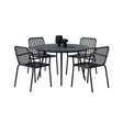 San Vito Dining Set with Chairs Peking Venture Design Spisegruppe