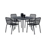 San Vito Dining Set with Chairs Peking Venture Design Spisegruppe