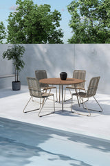 San Vito Dining Set with Chairs Bois Venture Design Spisegruppe