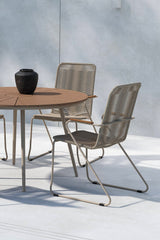 San Vito Dining Set with Chairs Bois Venture Design Spisegruppe