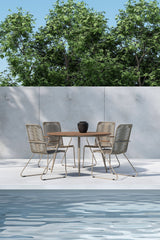 San Vito Dining Set with Chairs Bois Venture Design Spisegruppe