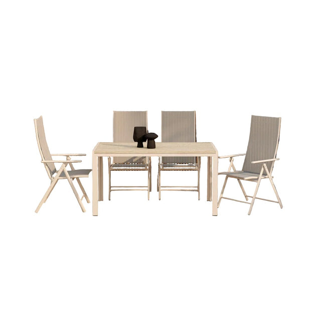 Mirko spisebordsett med stoler Levanzo Venture Design Spisegruppe