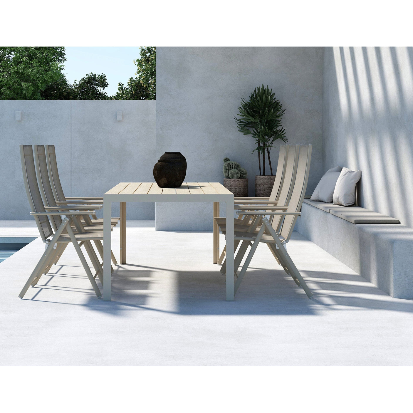 Mirko spisebordsett med stoler Levanzo Venture Design Spisestuesett