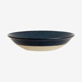 GRAINY dyp keramisk tallerken - ø22 cm - mørkblå Nordal TABLEWARE